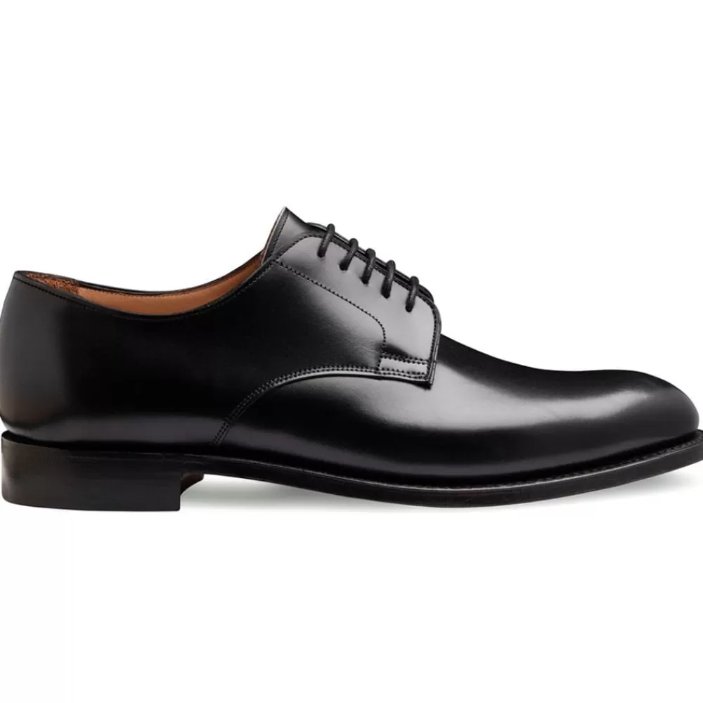 Cheaney Derbys | Albany Ii Derby In Black Calf Leather