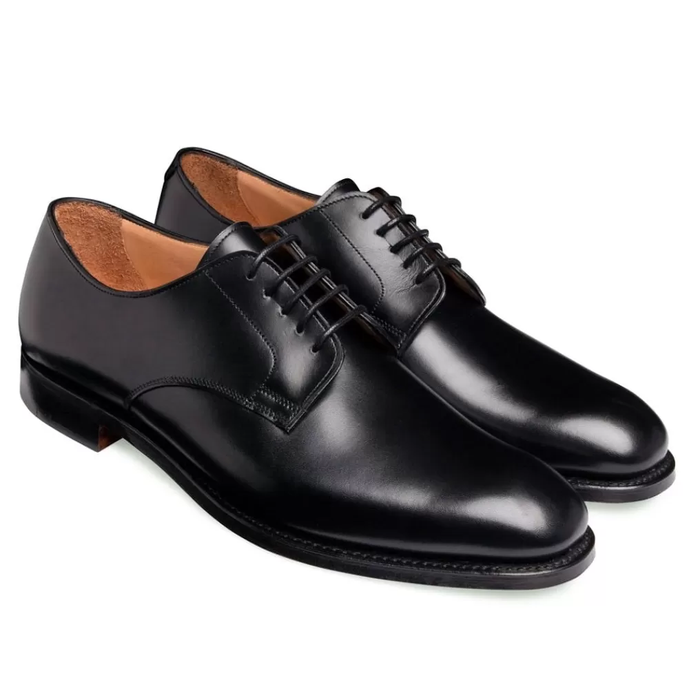 Cheaney Derbys | Albany Ii Derby In Black Calf Leather