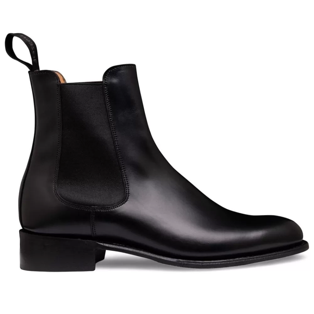 Cheaney Chelsea Boots | Avril D Chelsea Boot In Black Calf Leather