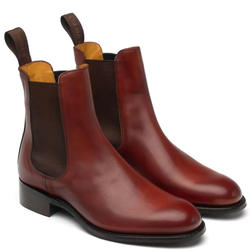 Cheaney Chelsea Boots | Avril D Chelsea Boot In Dark Leaf Calf Leather