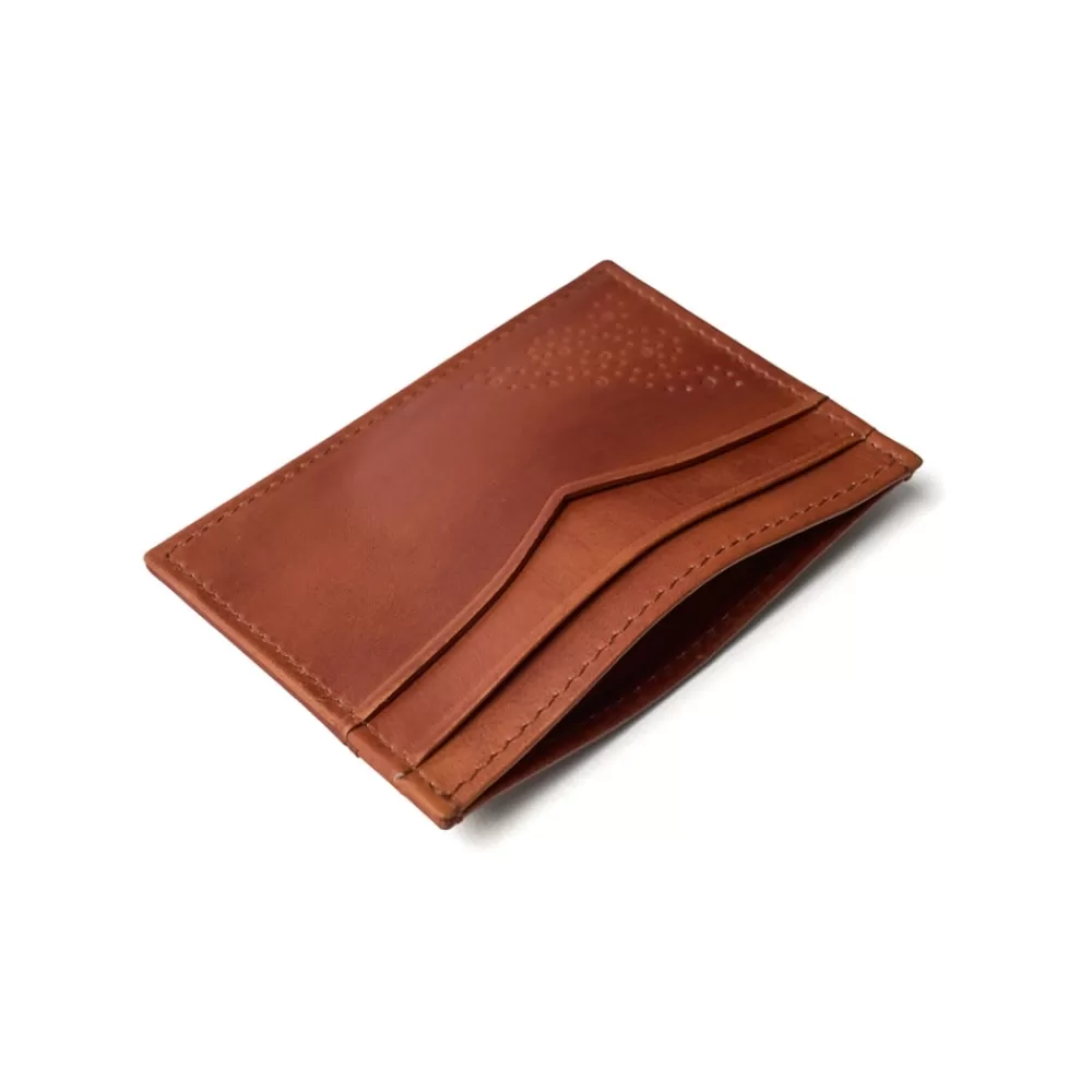 Cheaney Leather Card Holders | Card Holder In Dark Leaf Calf Leather