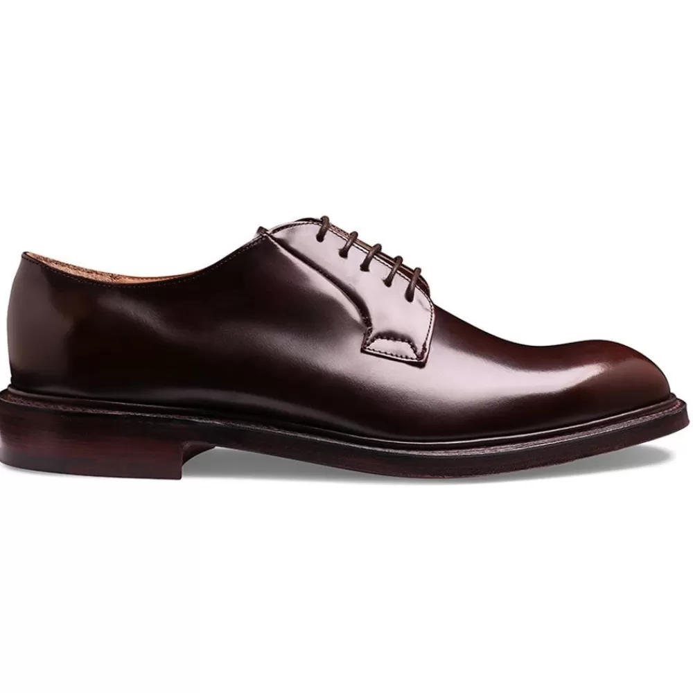 Cheaney Derbys | Charles Derby In Espresso Polished Leather