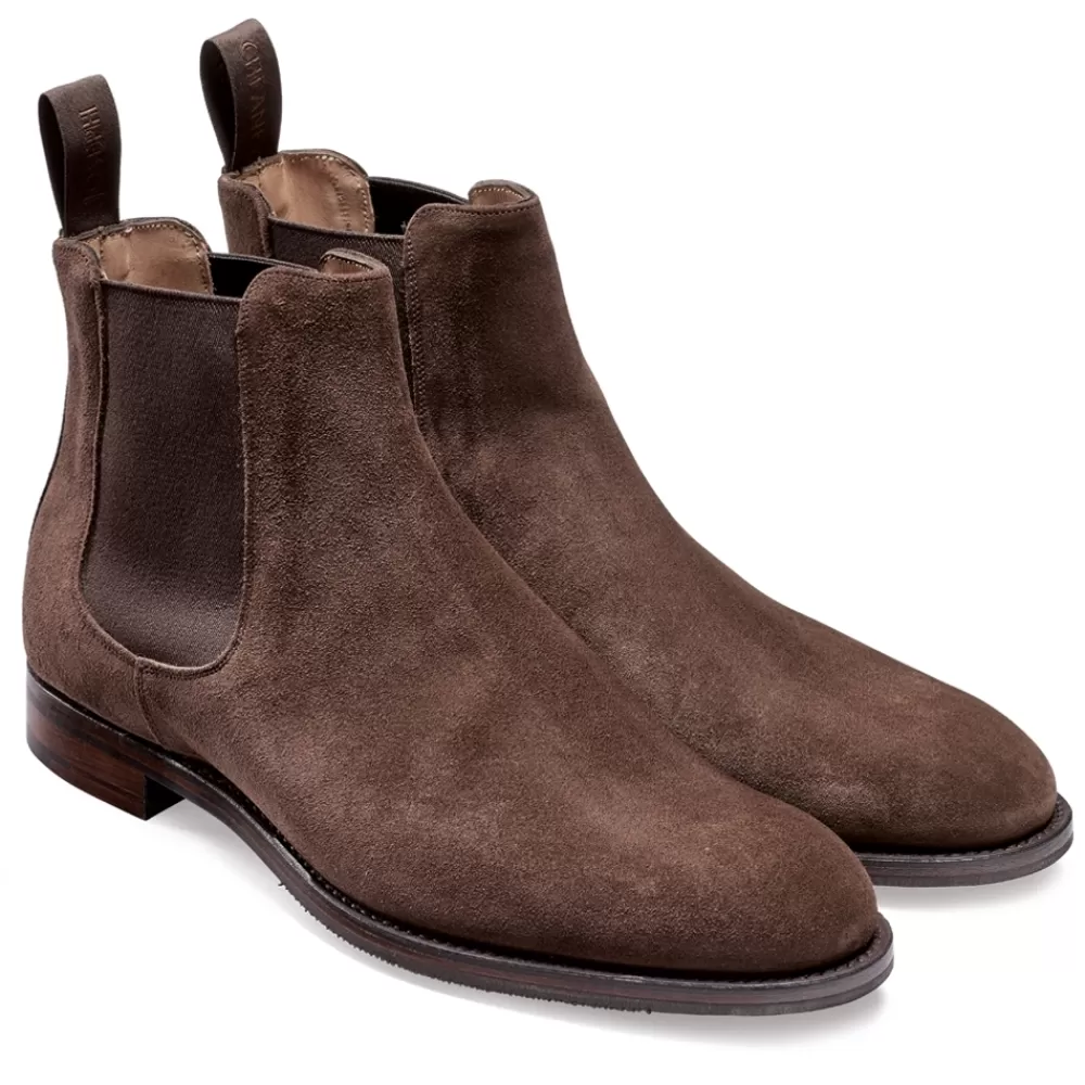 Cheaney Chelsea Boots | Godfrey D Chelsea Boot In Plough Suede