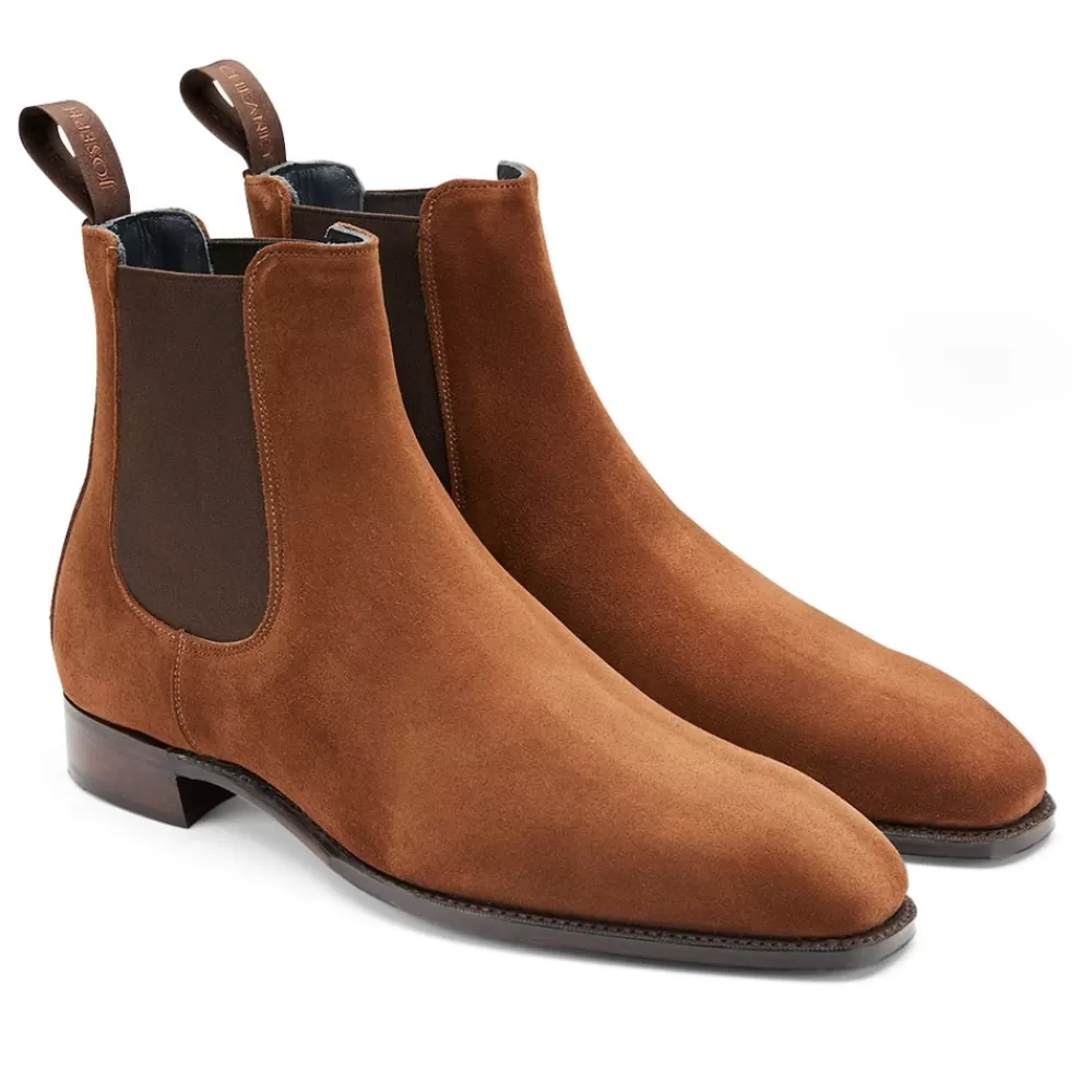 Cheaney Chelsea Boots | Godwin Chelsea Boot In Rustique Janus Suede