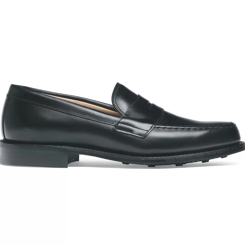Cheaney Loafers | Howard R Loafer In Black Calf Leather