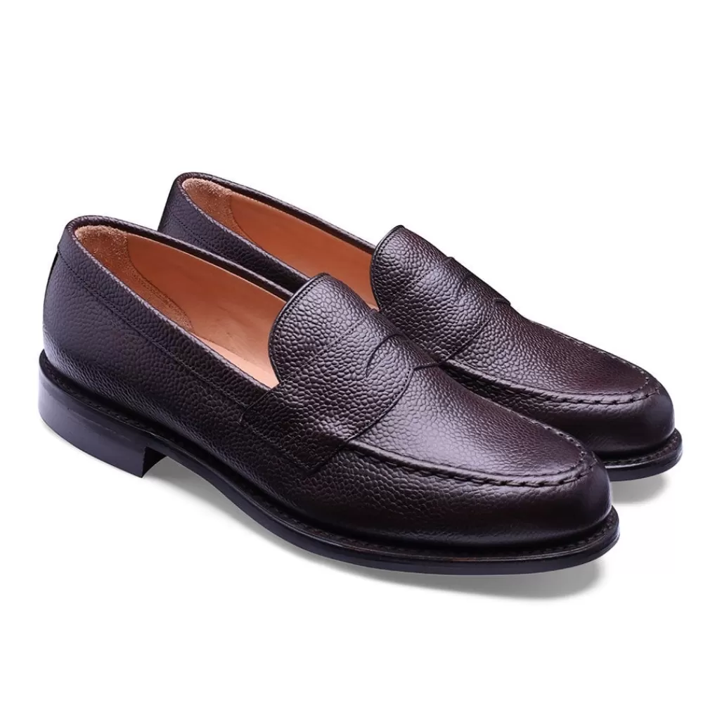 Cheaney Loafers | Howard R Loafer In Walnut Grain Leather