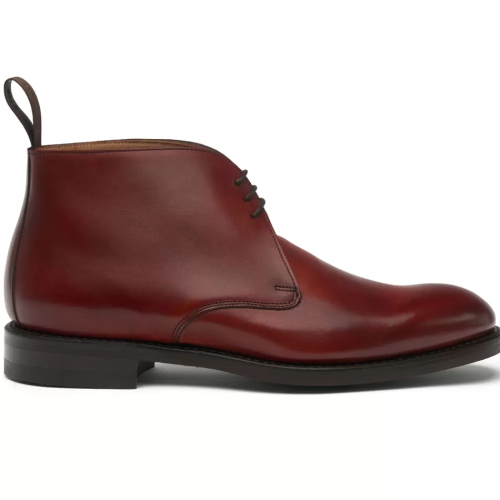 Cheaney Chukka Boots | Jackie Iii R Chukka Boot In Dark Leaf Calf Leather