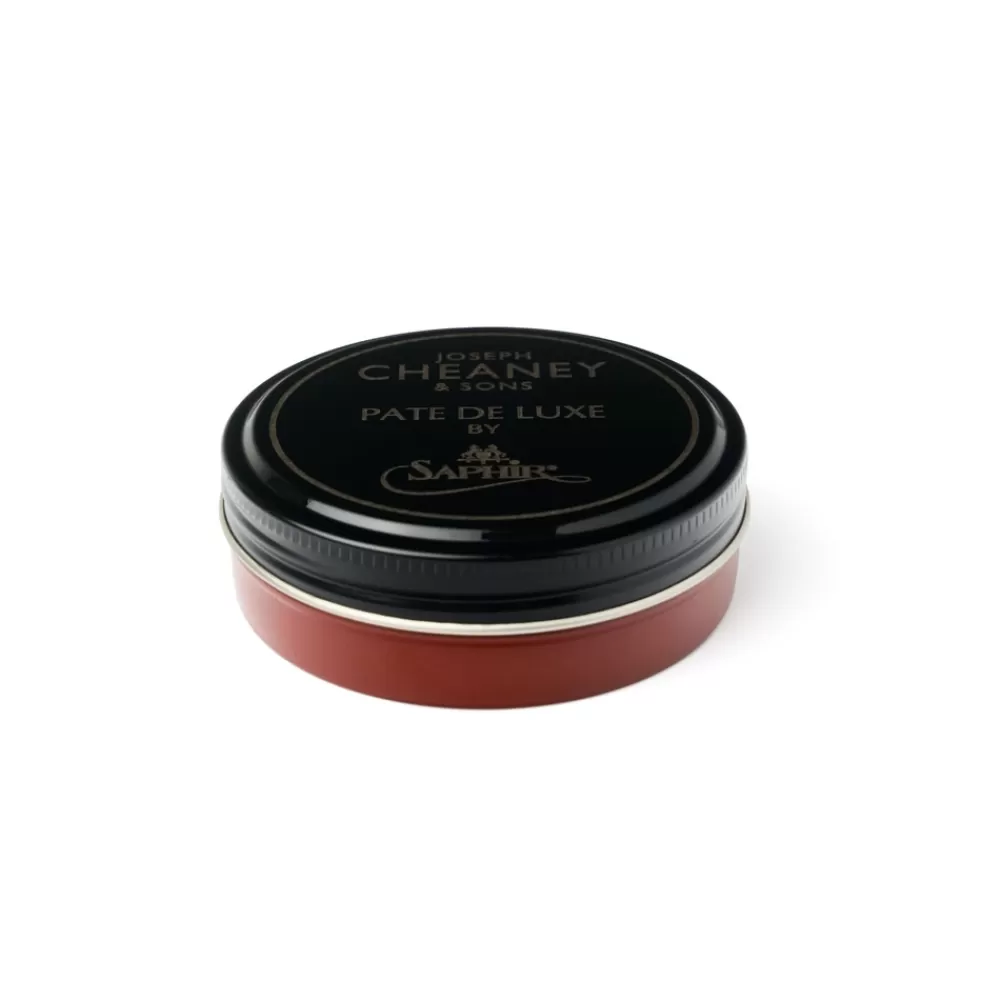 Saphir Polish | Pate De Luxe - Shoe Polish - Cognac Brown - 50Ml