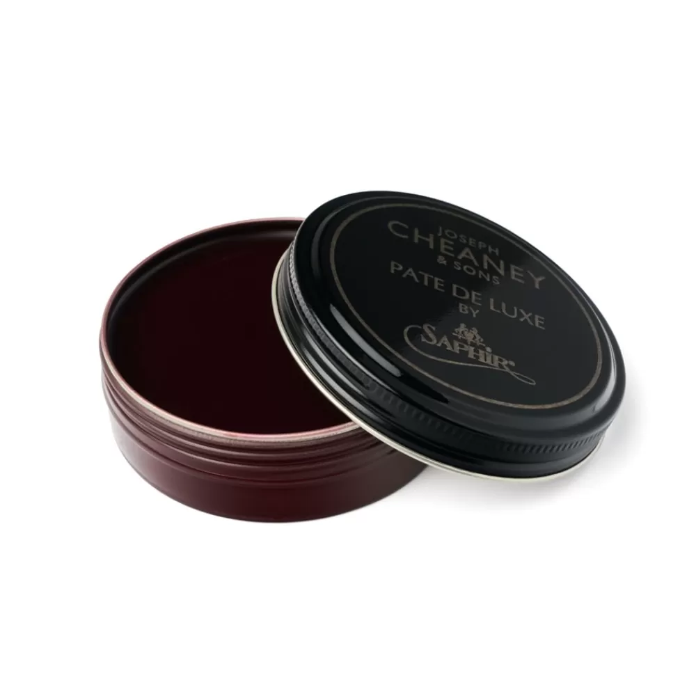 Saphir Polish | Pate De Luxe - Shoe Polish -Mahogany - 50Ml