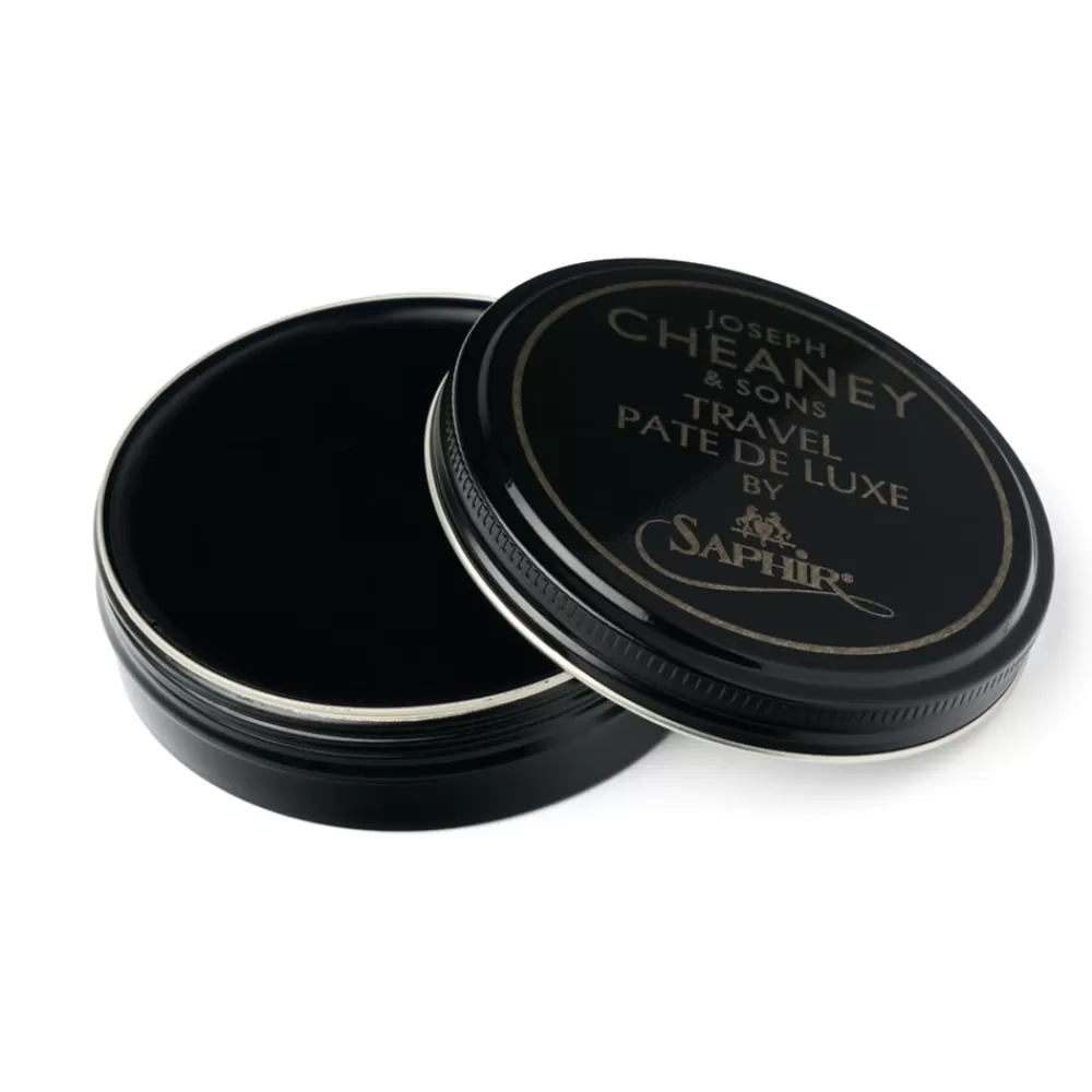 Saphir Polish | Travel Pate De Luxe - Shoe Polish - Black - 75Ml