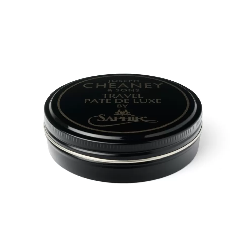 Saphir Polish | Travel Pate De Luxe - Shoe Polish - Black - 75Ml